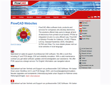 Tablet Screenshot of flowcad.com